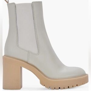 🆕Dolce Vita Coen H2O Waterproof Platform Lug Sole Block Heel Chelsea Boot